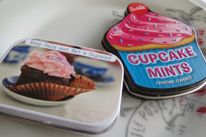 Mini Cupcake Mint Tins