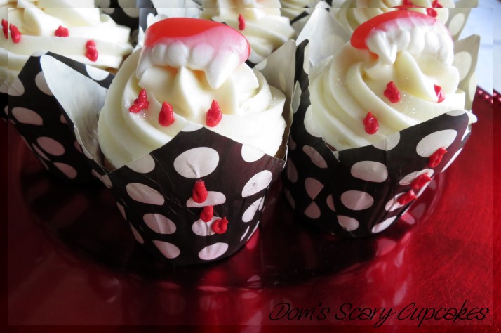 Scary Party Cupcakes