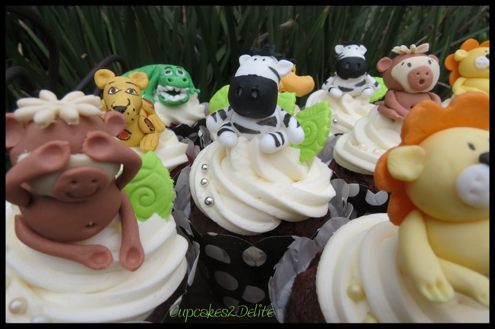Walk on the Wild Side Cupcakes