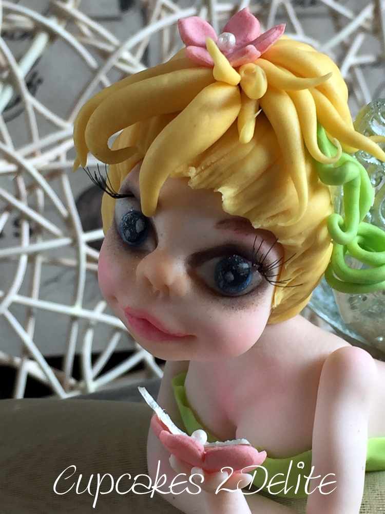 Tinkerbell Figurine for a Woodland Cake